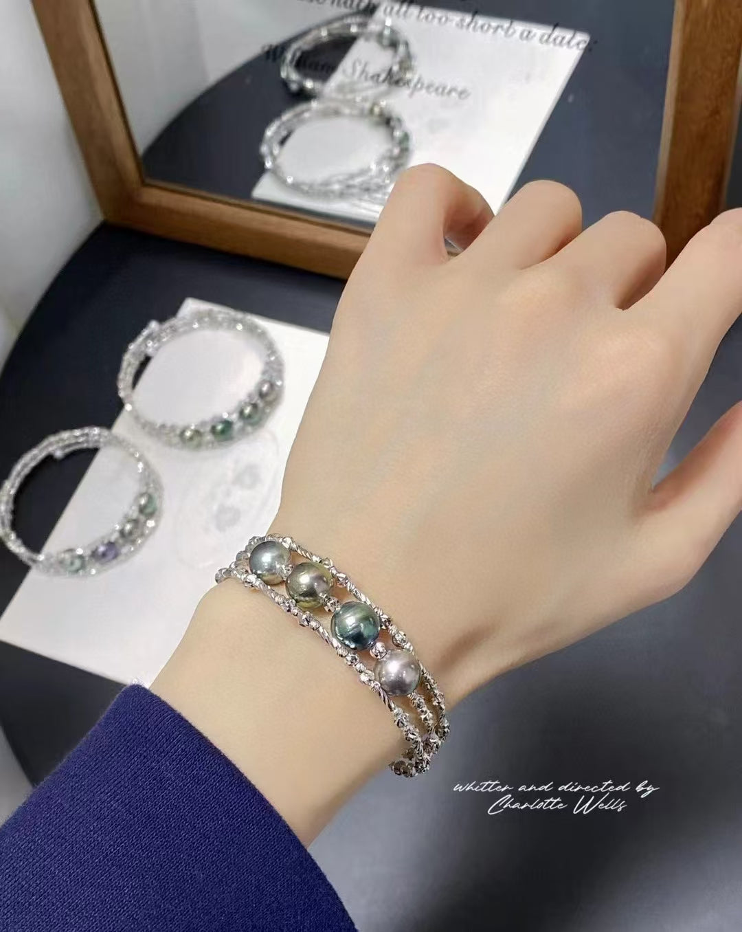 3-9mm Tahitian Pearl Bracelet