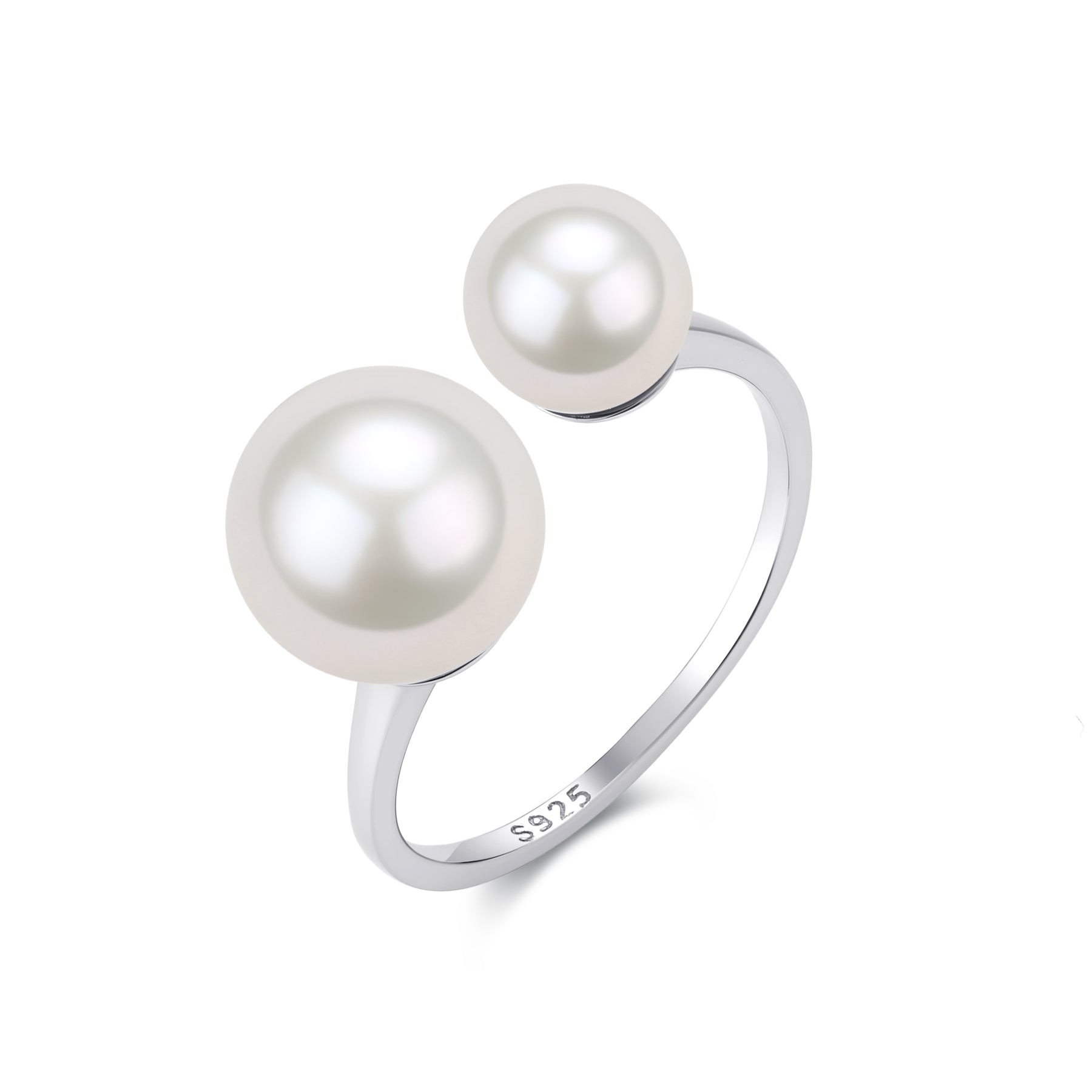 Dual Pearls Ring