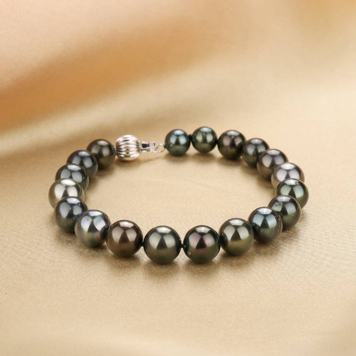8-11mm Tahitian South Sea Pearl Bracelet AA+ Quality