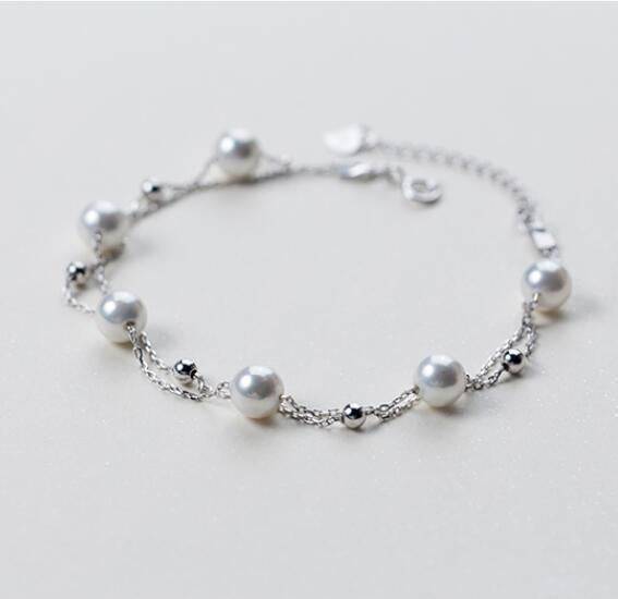 Layered Freshwater Pearl Bracelet