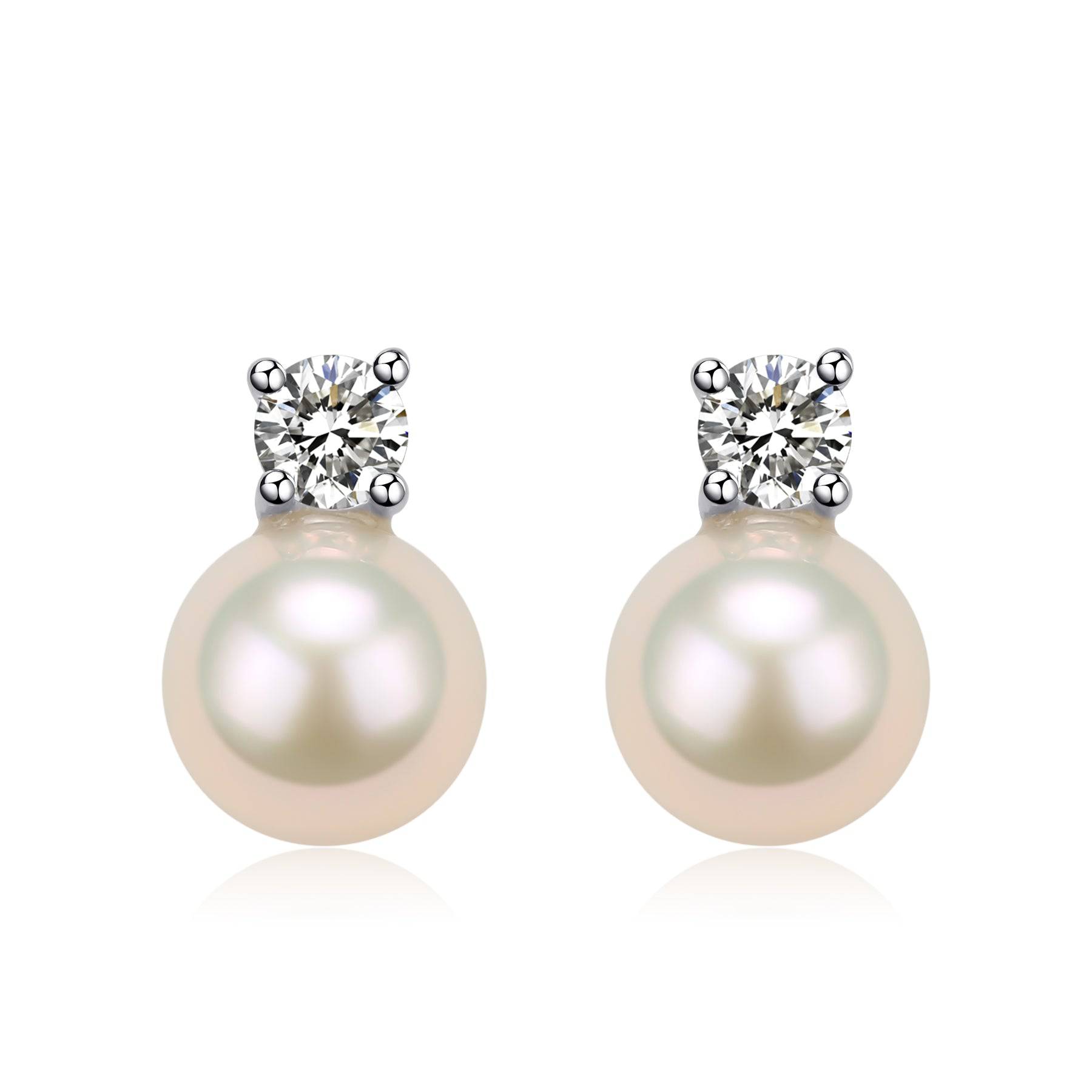 8-10mm Freshwater Pearl & Sasha Earrings