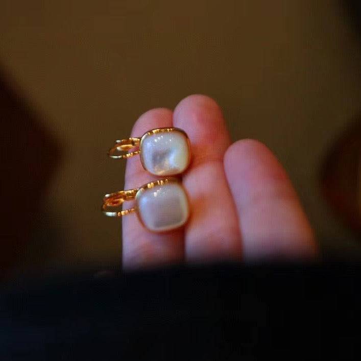Handmade Earrings Mother of Pearls