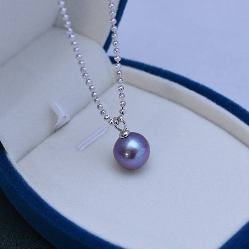 Large Edison Freshwater Pearl Bead Chain Necklace
