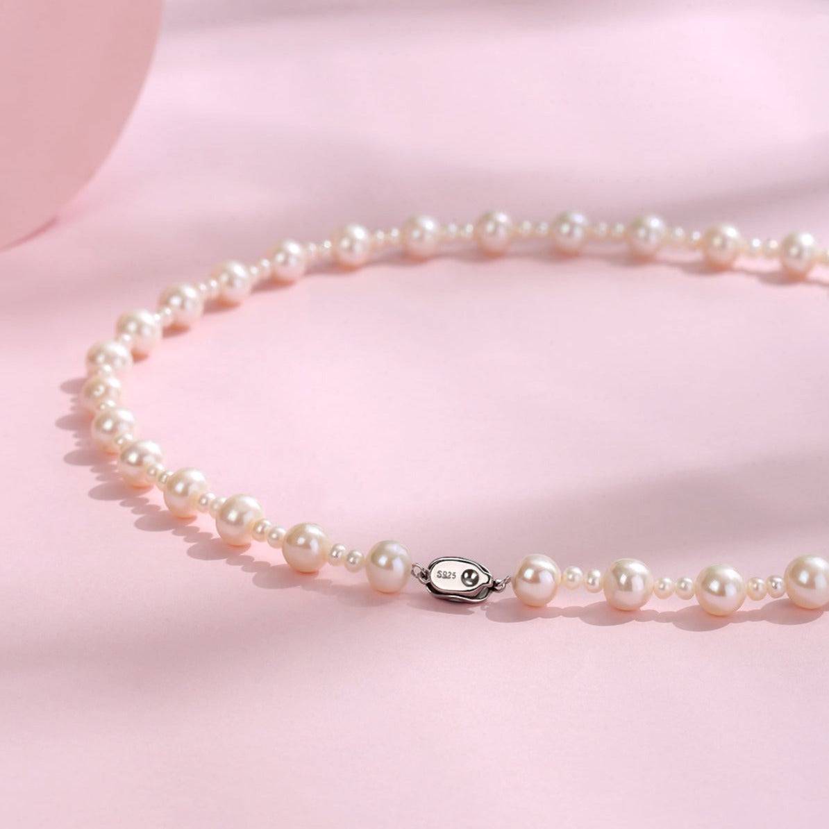 Elegance Freshwater Pearl Beaded Necklace