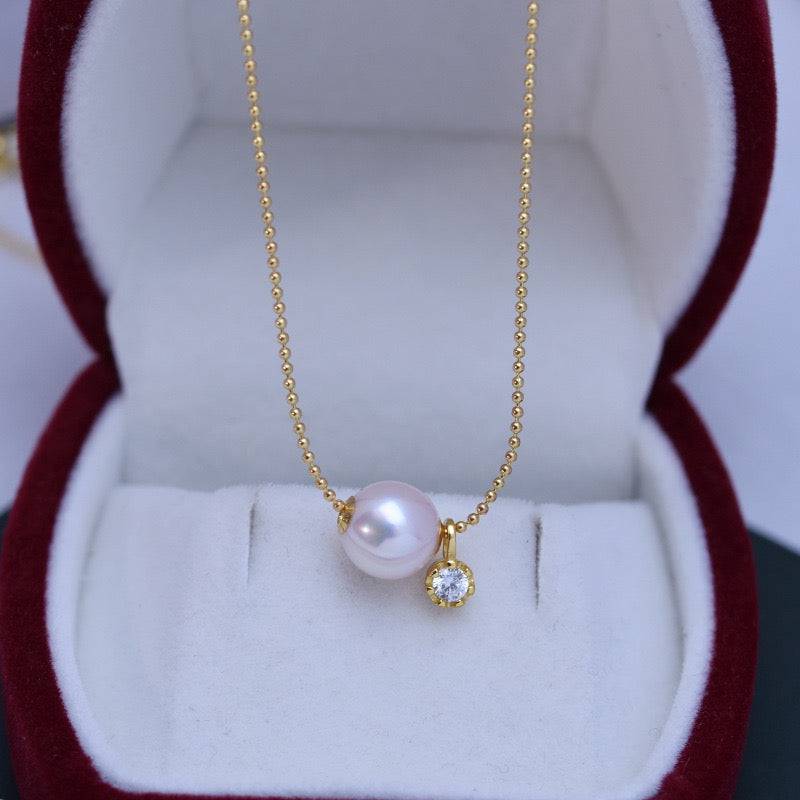 Freshwater Pearl & Pendant Necklace
