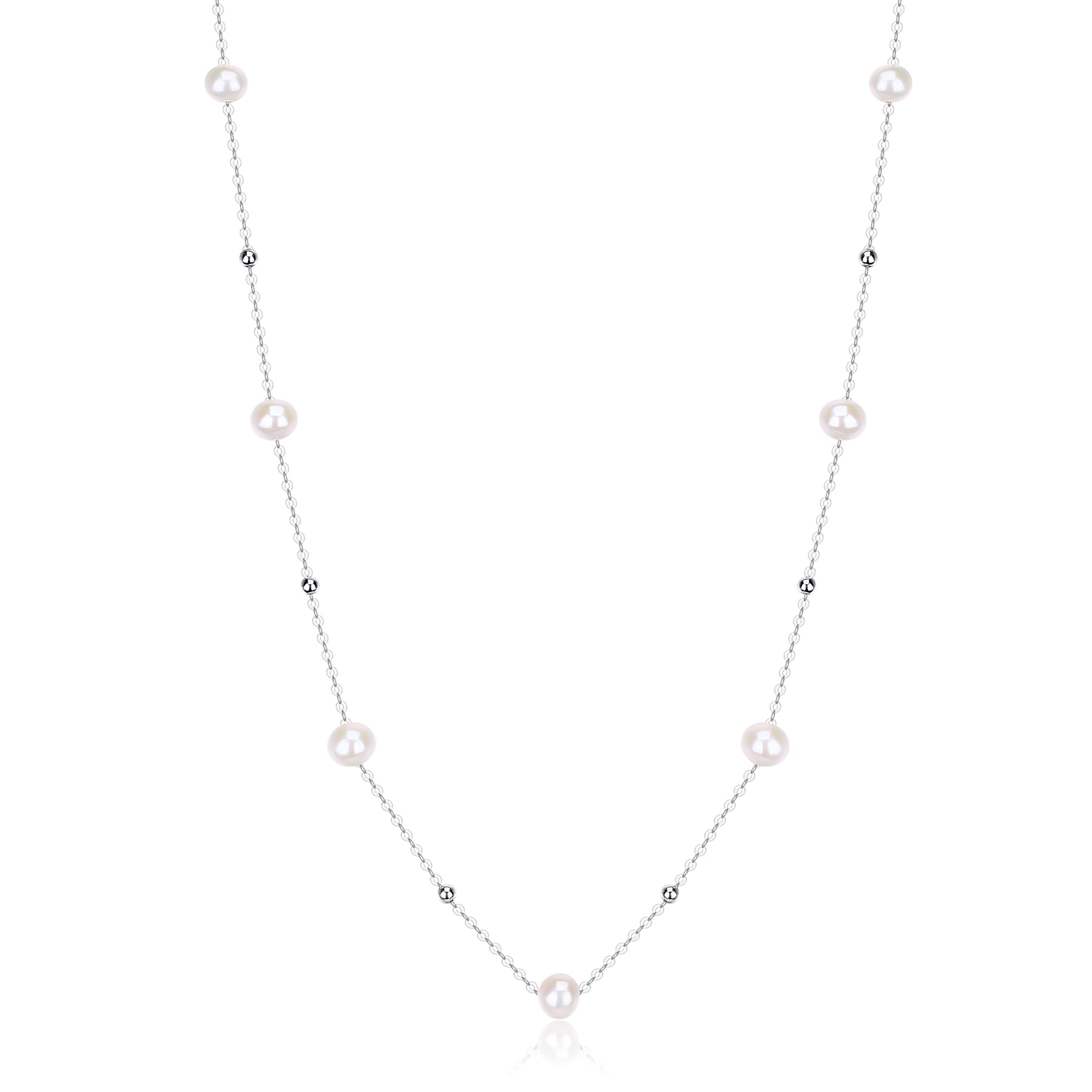 Jessica Pearl Necklace and Bracelet Set