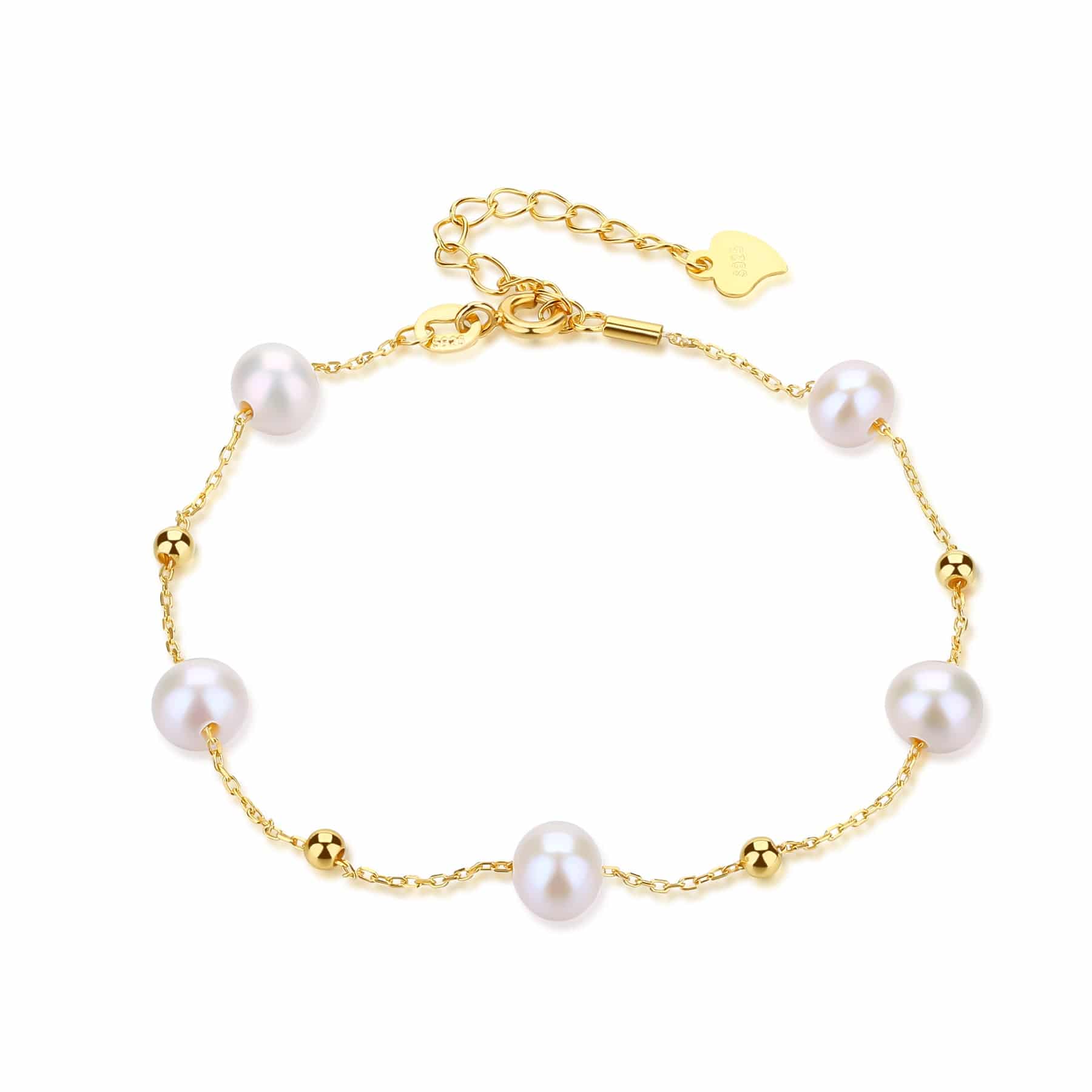 Jessica Pearl Necklace and Bracelet Set