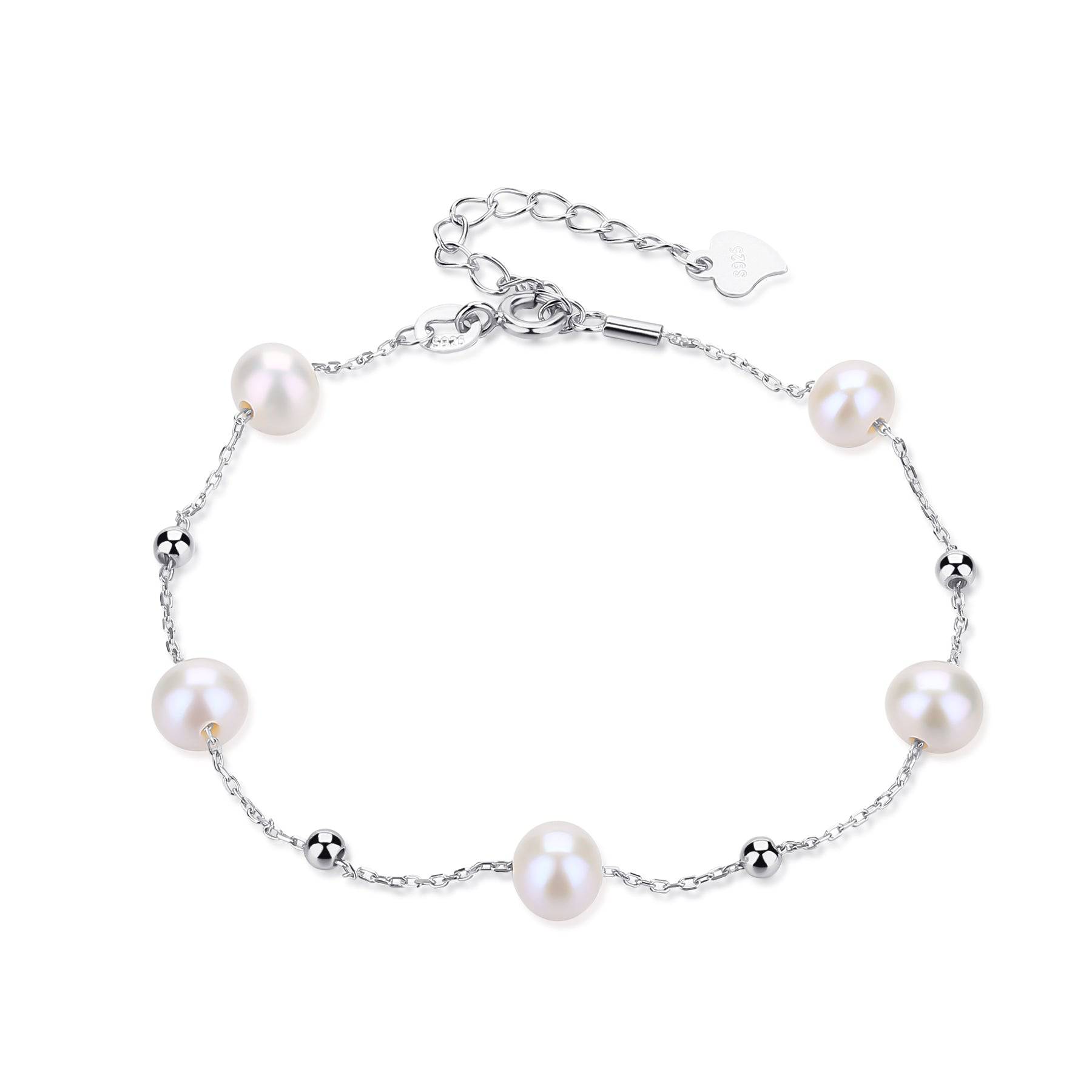Jessica Pearl Necklace and Bracelet Set
