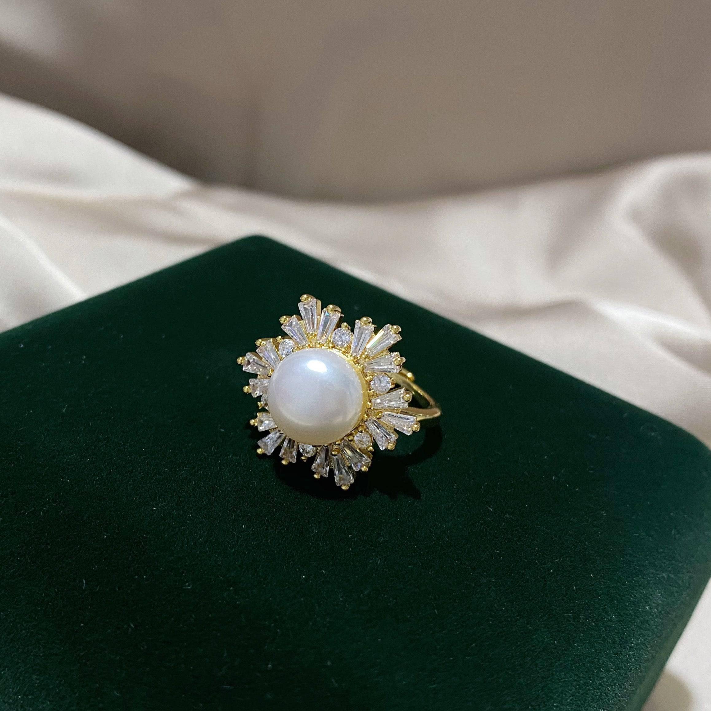 Snowflake Freshwater Pearl Jewelry Set